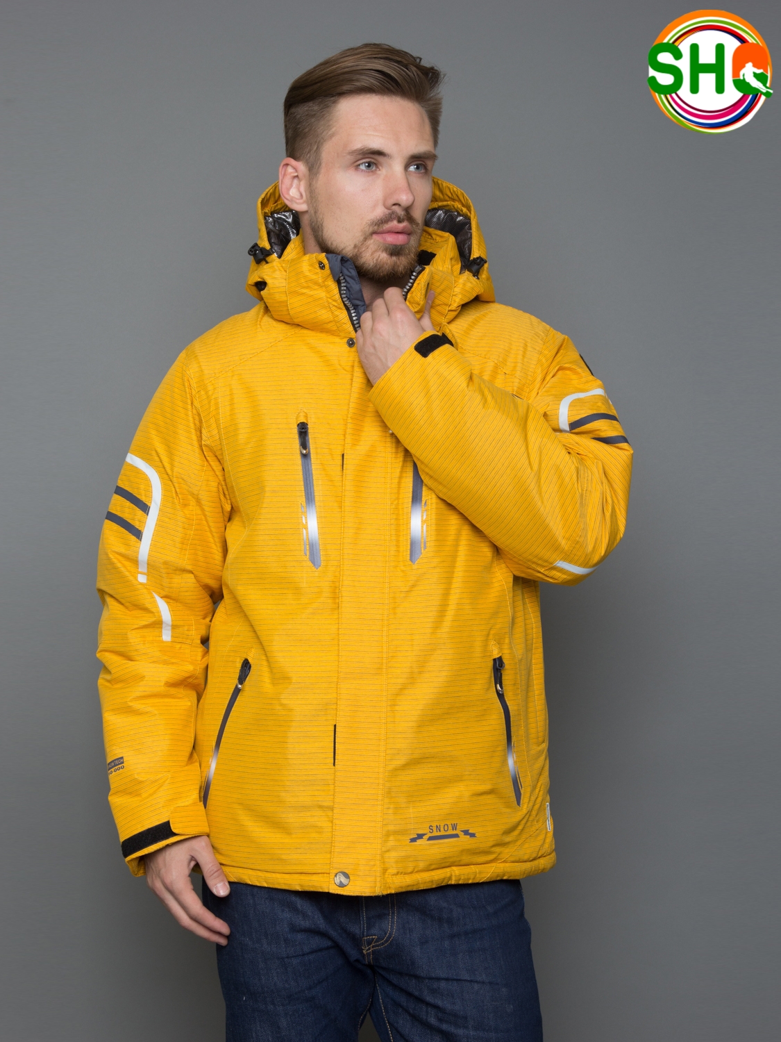 Куртка A-8075 Желтый