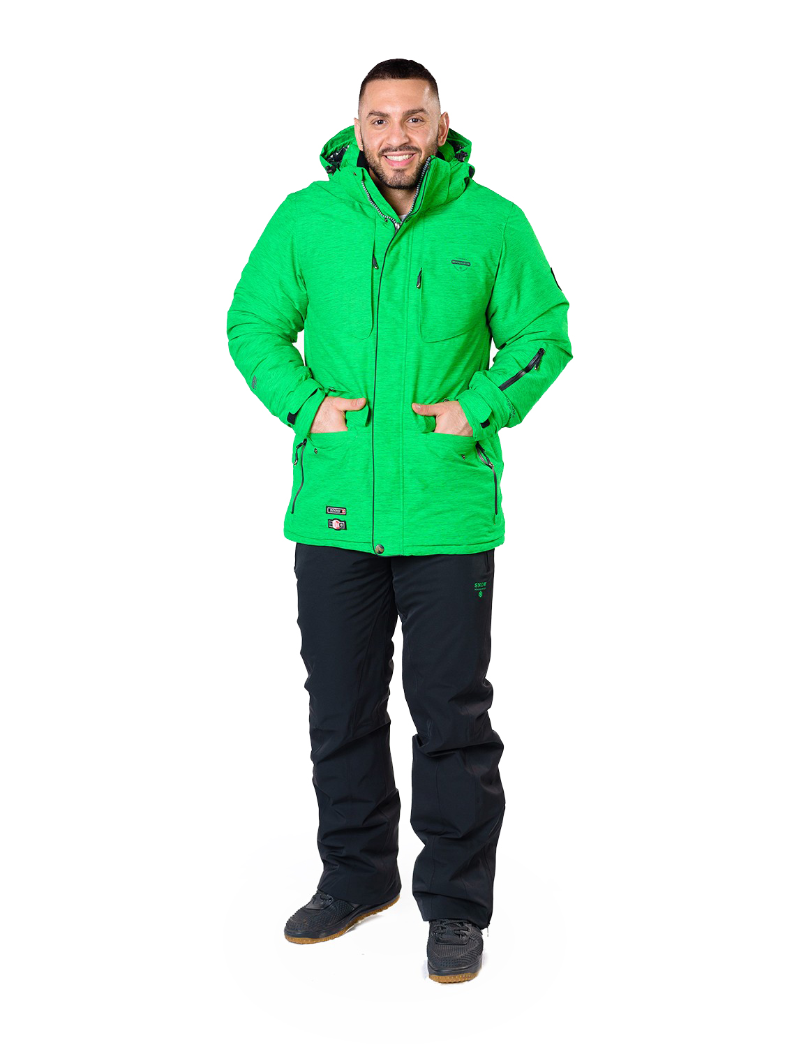 Куртка A-8086 Зеленый