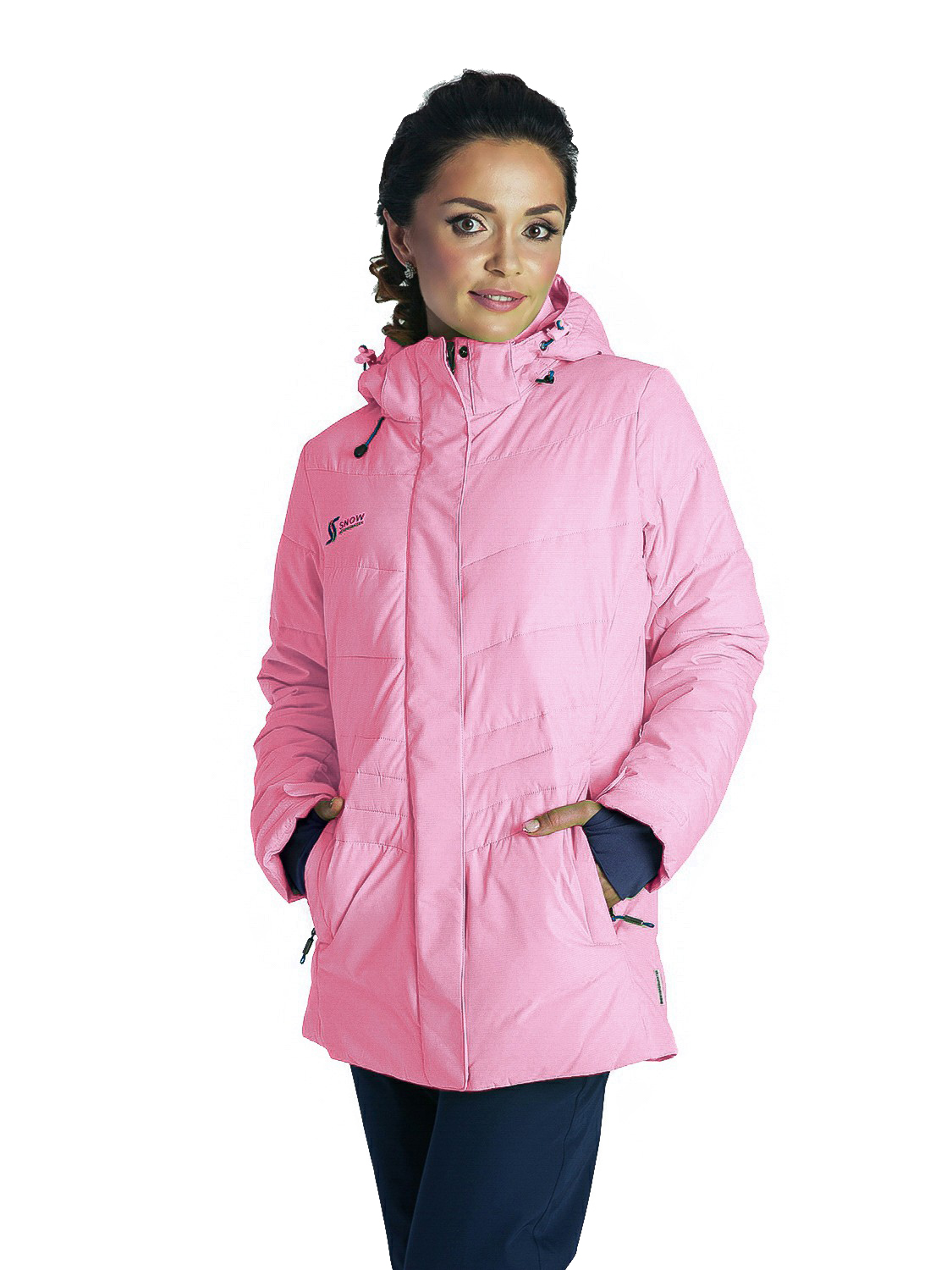 Куртка B-86581 Светло-розовый