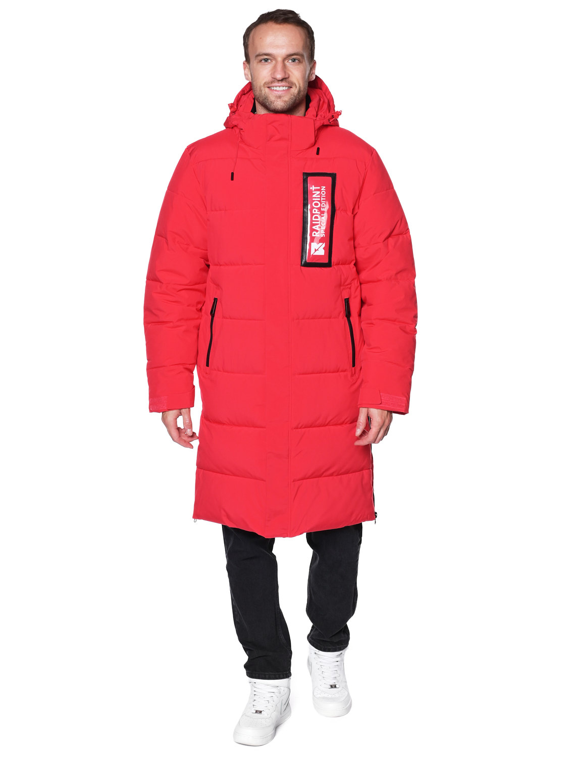 Пальто A-8902 Красный