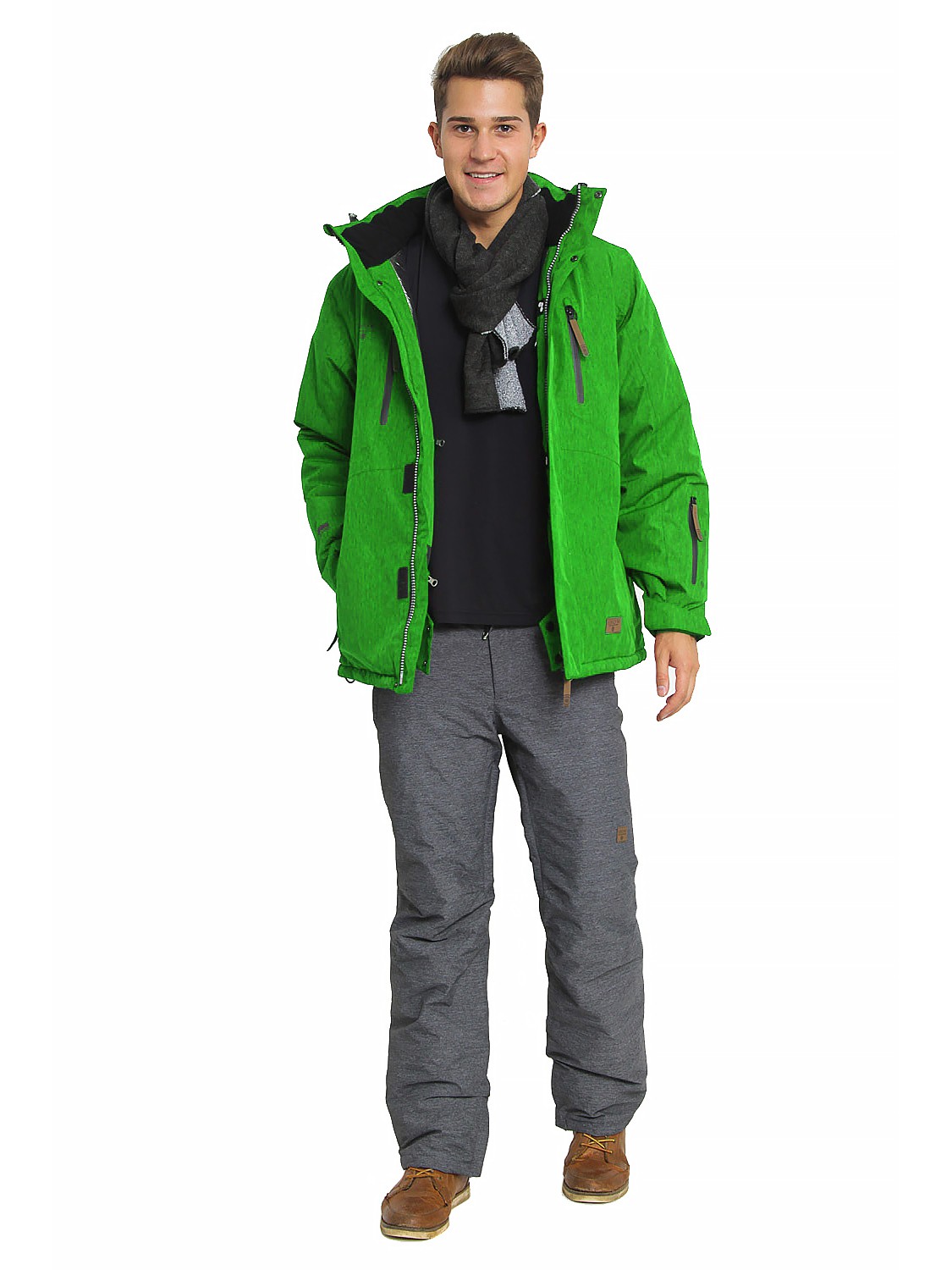 Куртка A-8195 Зеленый