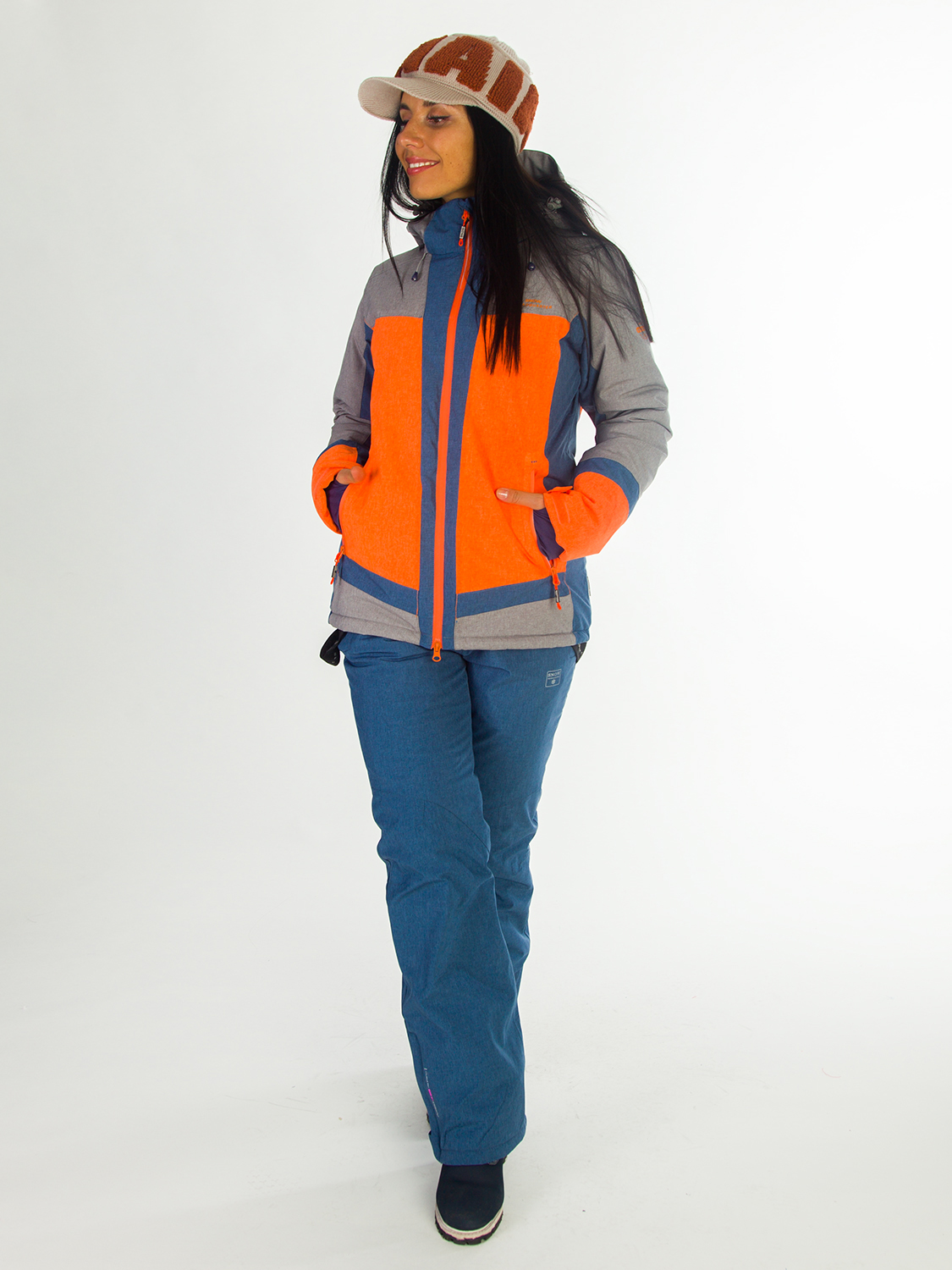 Куртка B-86871 Оранжевый