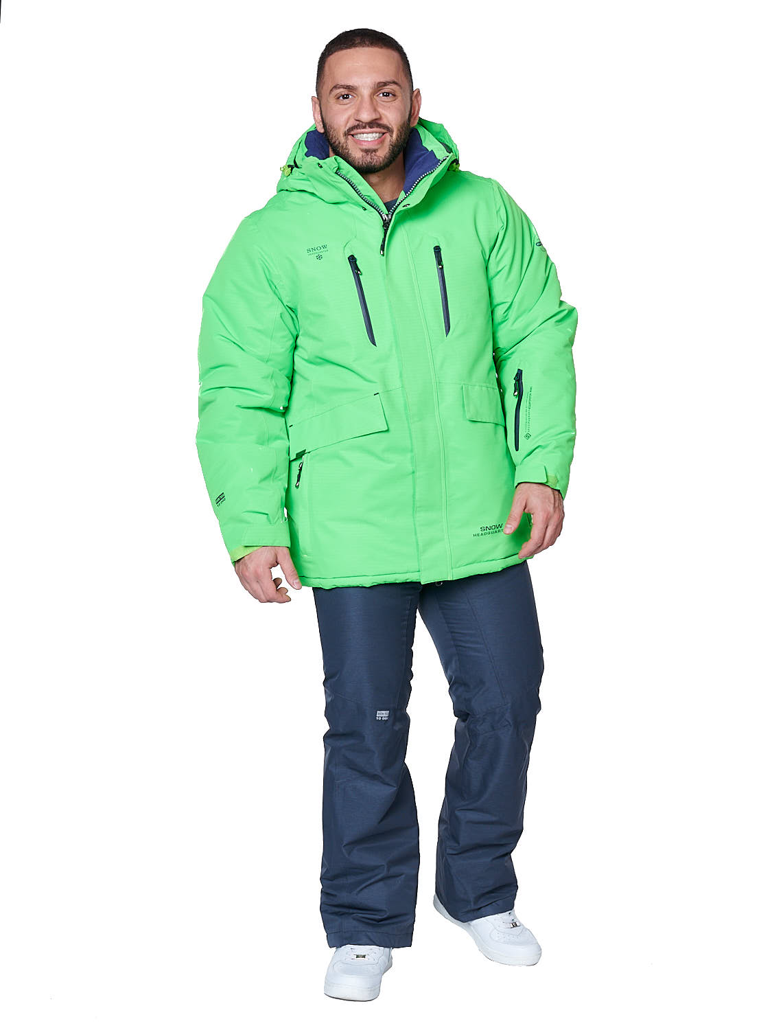Куртка A-8186 Зеленый